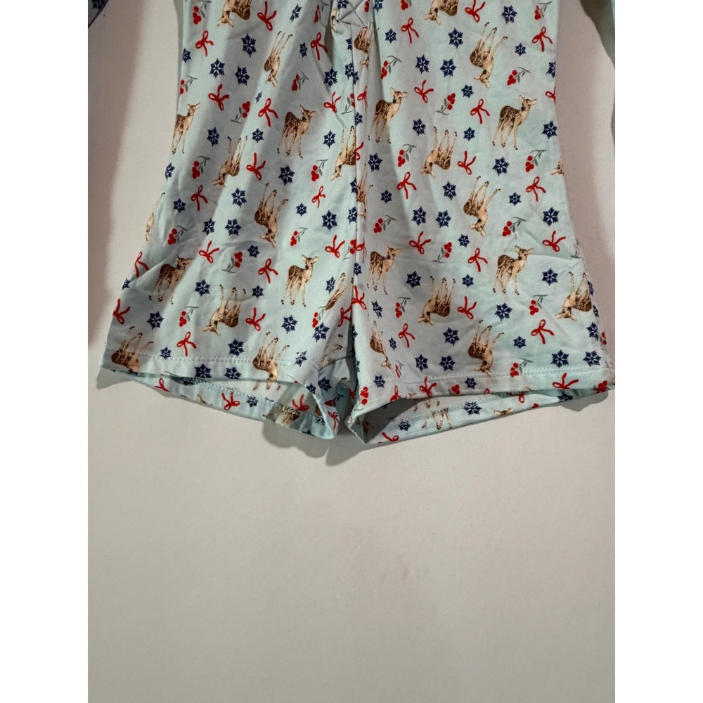 5B Style Fleece Lined Yummy Onesie Romper Small NWT New Cozy Loungewear Casual - Picture 3 of 7